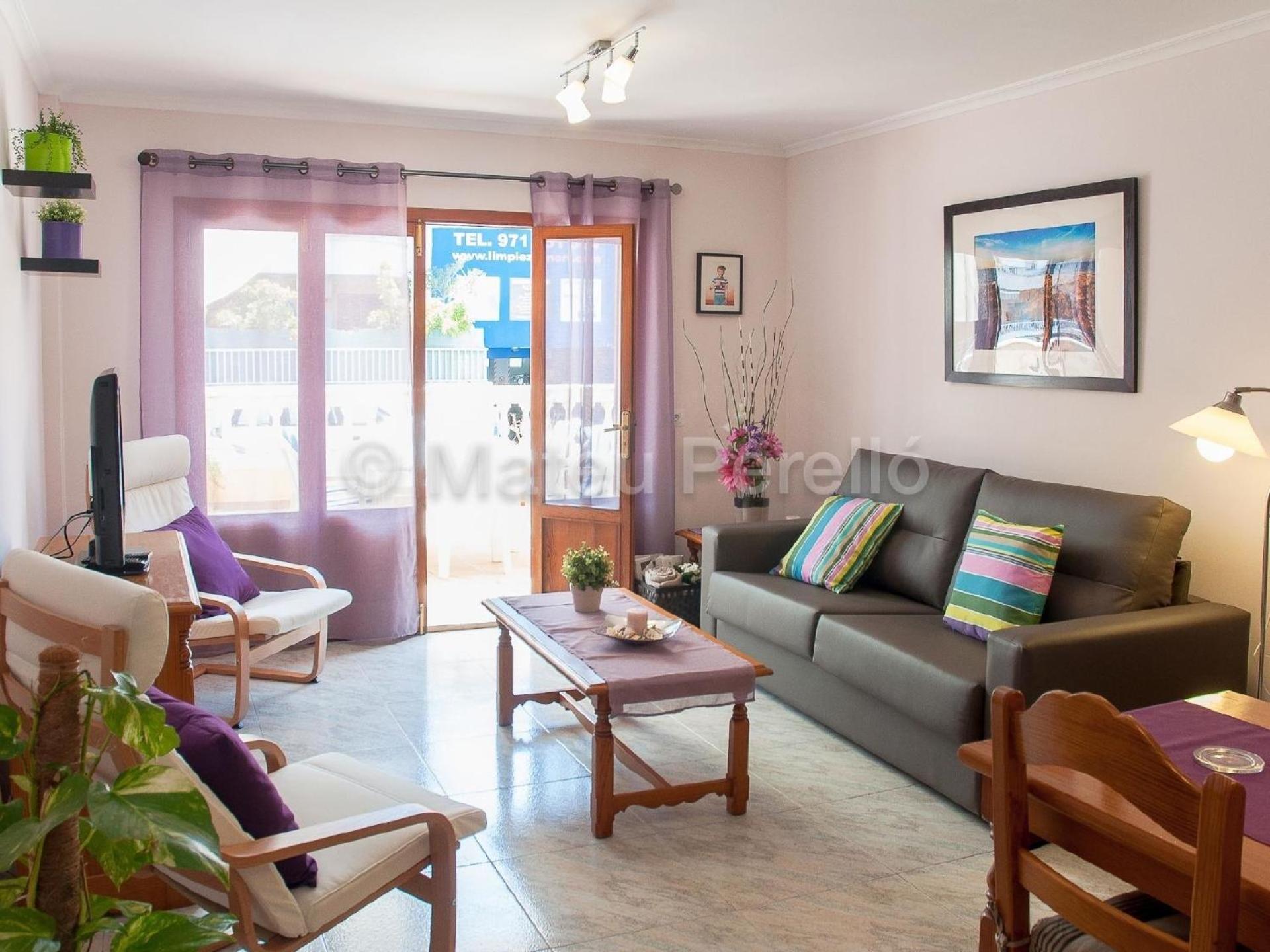 Wohnung In Son Baulo Mit Terrasse, Garten Und Grill Can Picafort  Εξωτερικό φωτογραφία