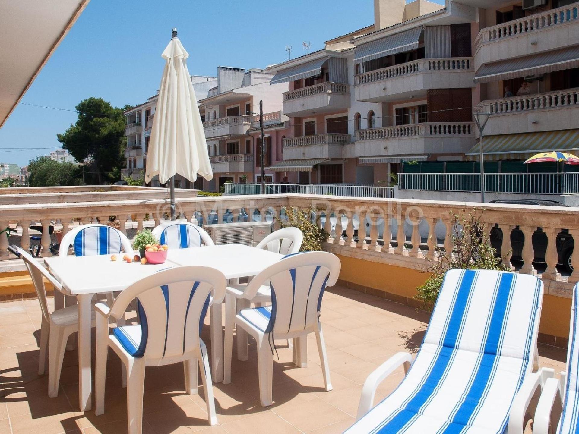 Wohnung In Son Baulo Mit Terrasse, Garten Und Grill Can Picafort  Εξωτερικό φωτογραφία