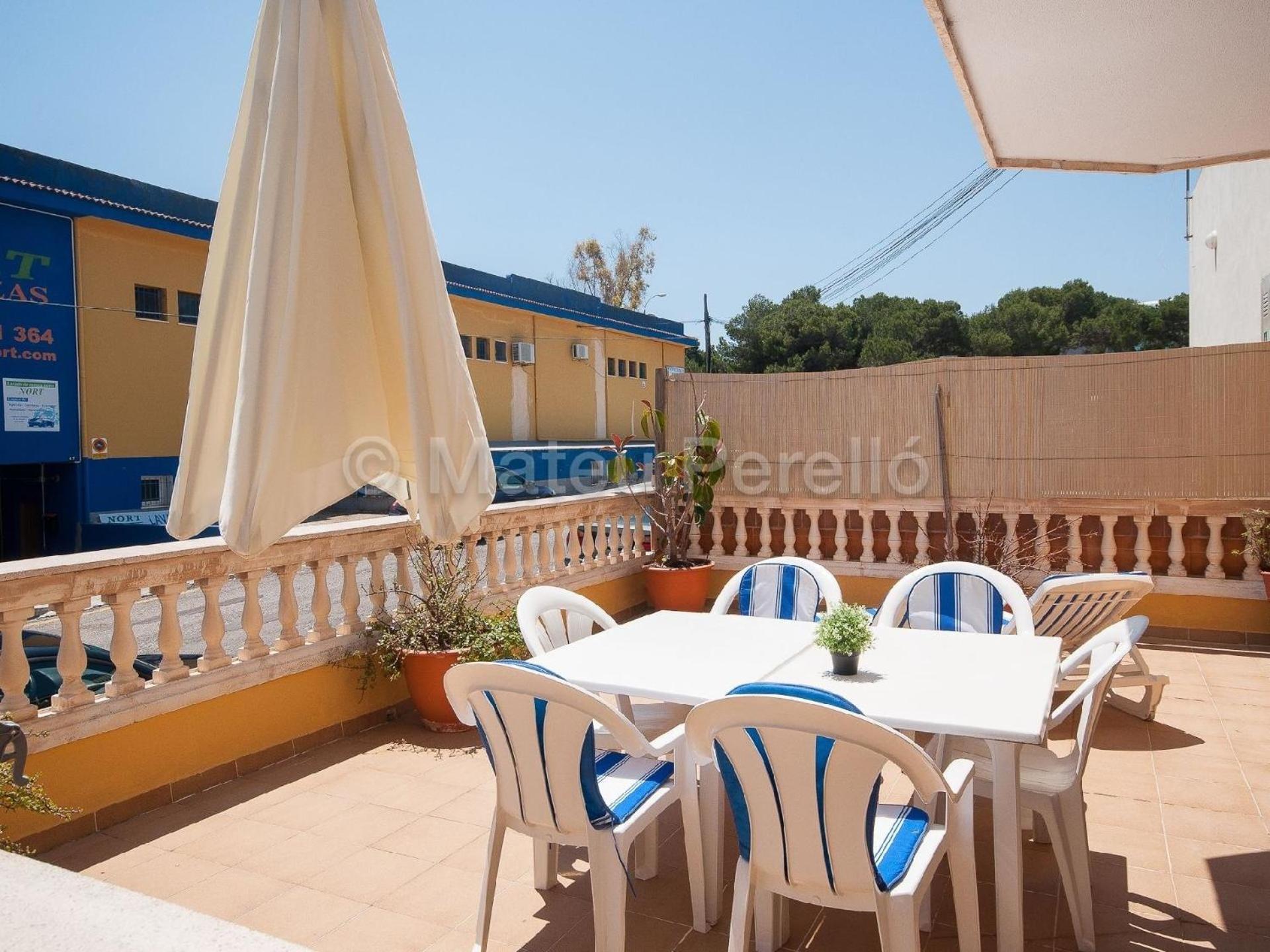 Wohnung In Son Baulo Mit Terrasse, Garten Und Grill Can Picafort  Εξωτερικό φωτογραφία