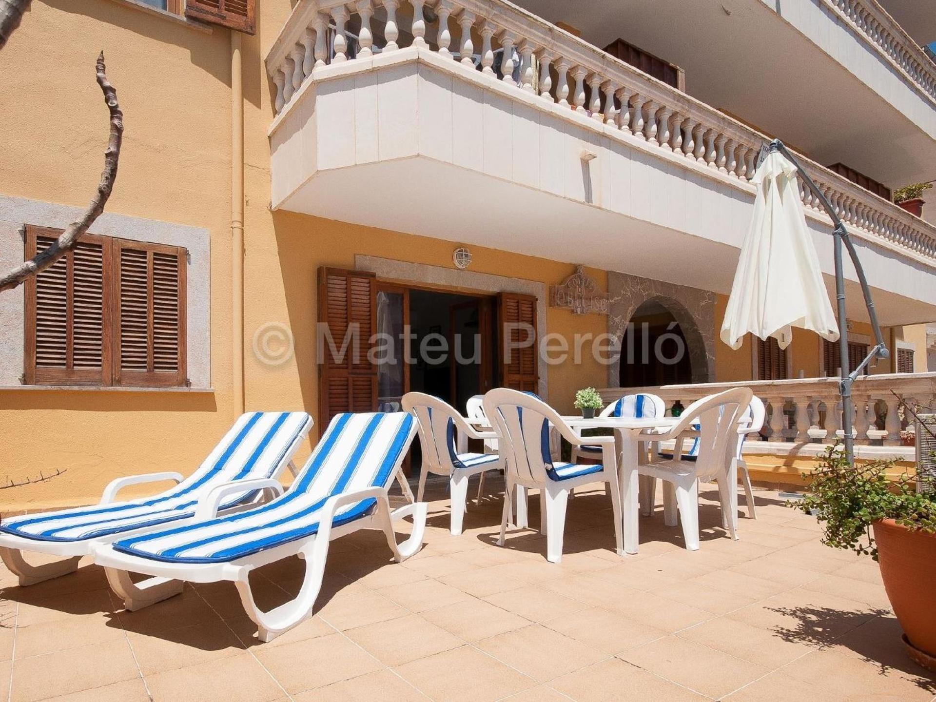 Wohnung In Son Baulo Mit Terrasse, Garten Und Grill Can Picafort  Εξωτερικό φωτογραφία